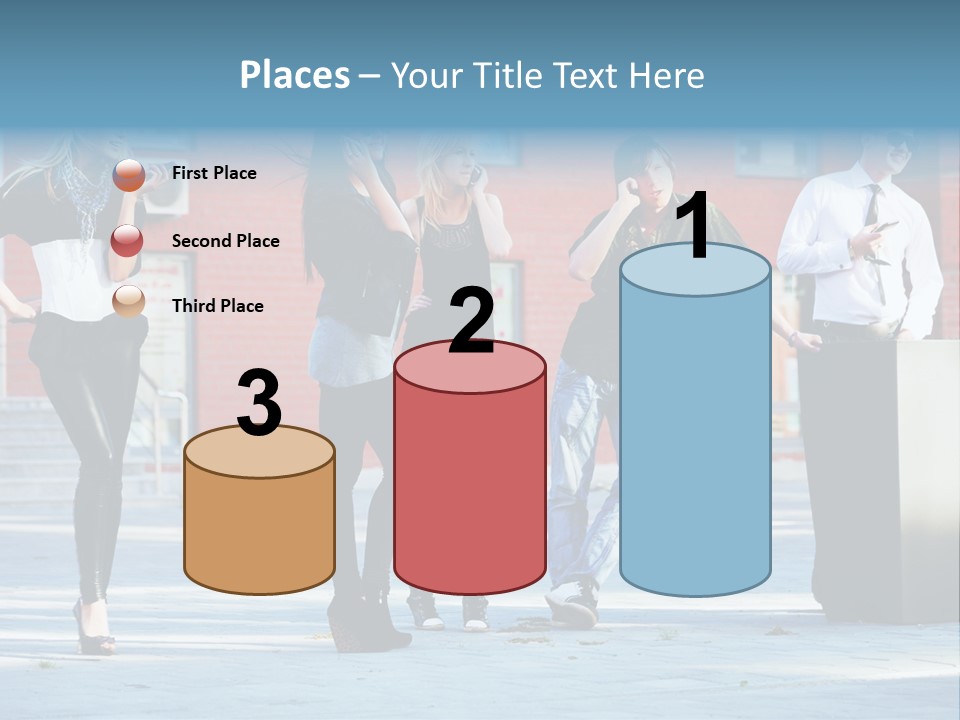 People Calling PowerPoint Template