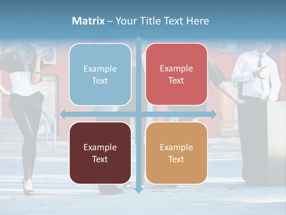 People Calling PowerPoint Template