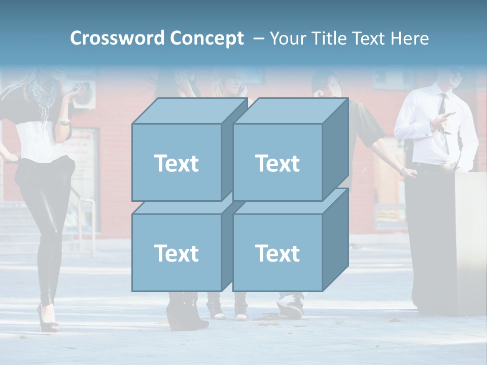 People Calling PowerPoint Template