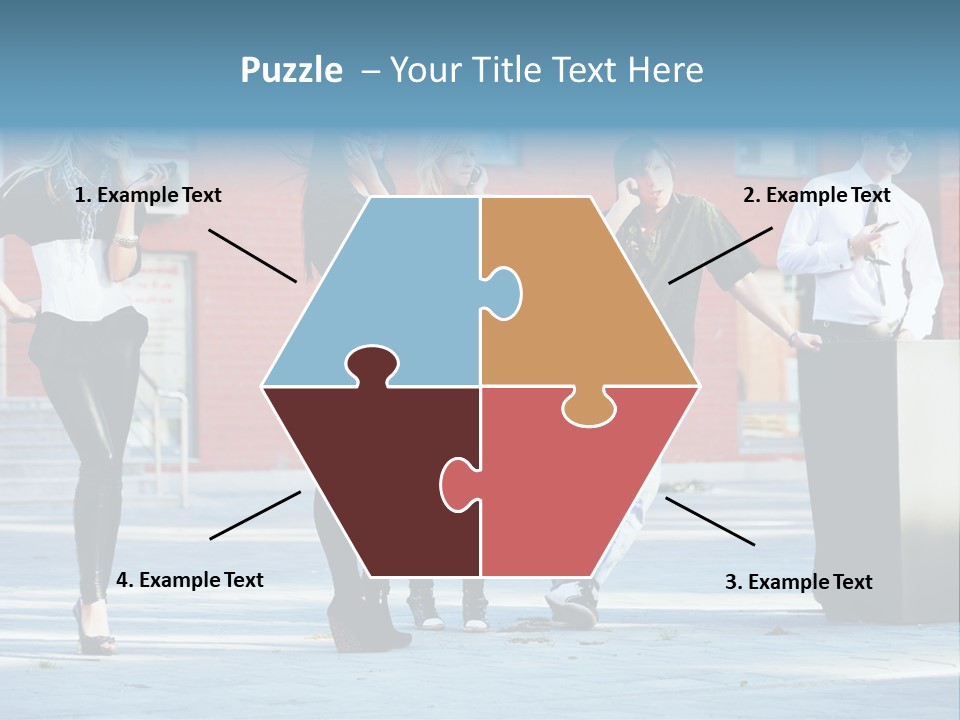 People Calling PowerPoint Template