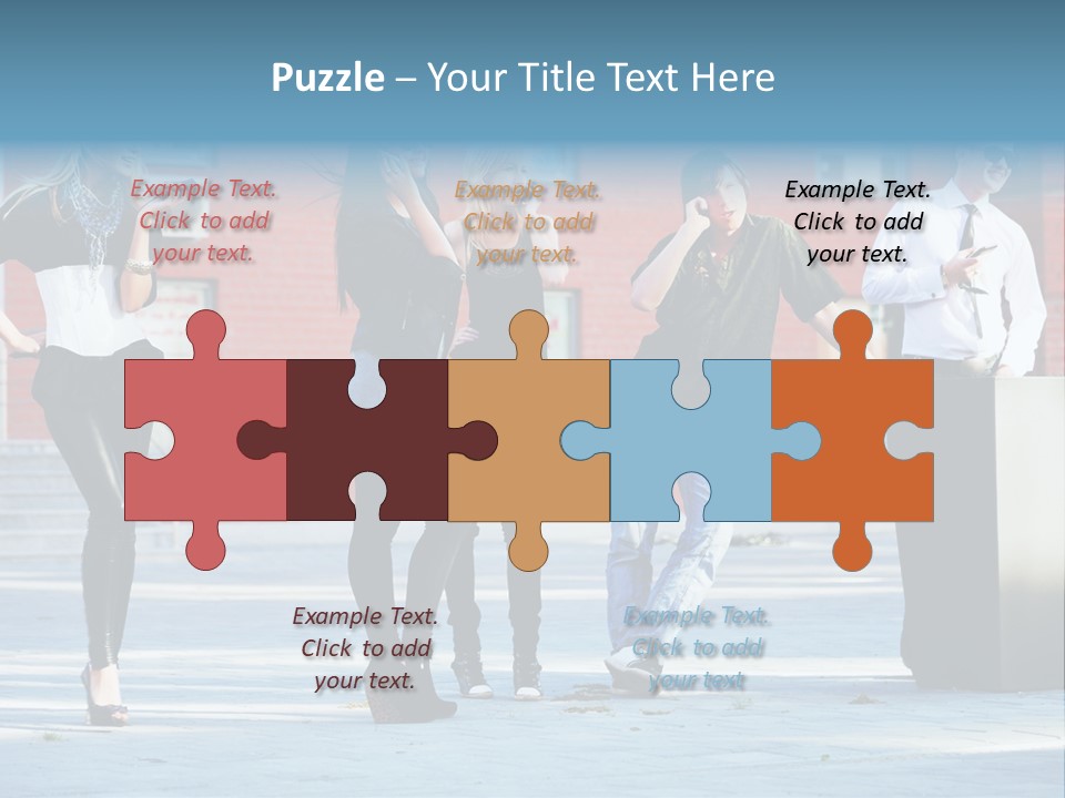 People Calling PowerPoint Template