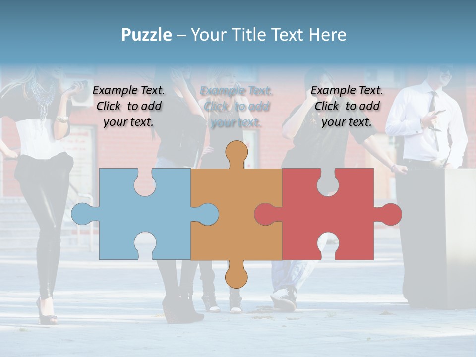 People Calling PowerPoint Template