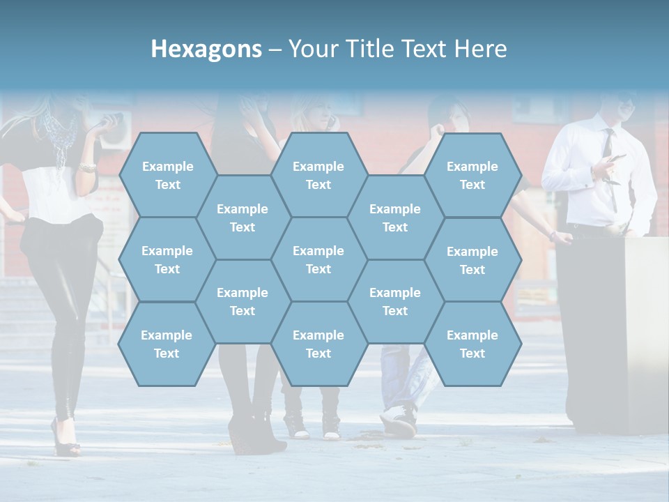 People Calling PowerPoint Template