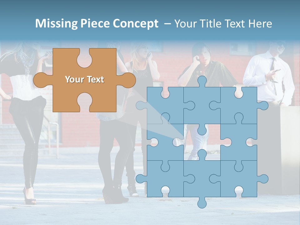 People Calling PowerPoint Template