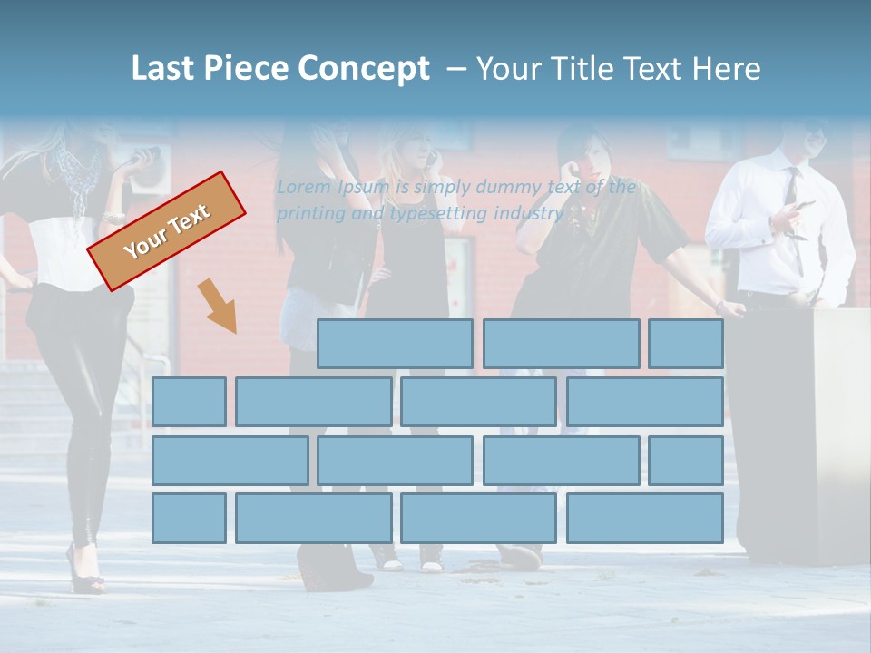 People Calling PowerPoint Template