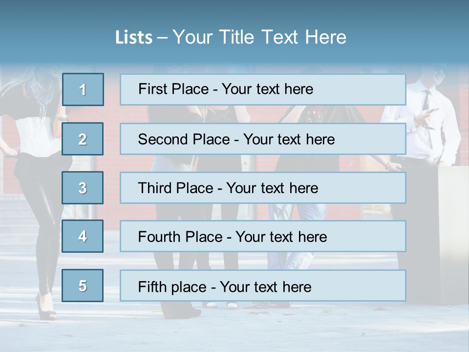 People Calling PowerPoint Template
