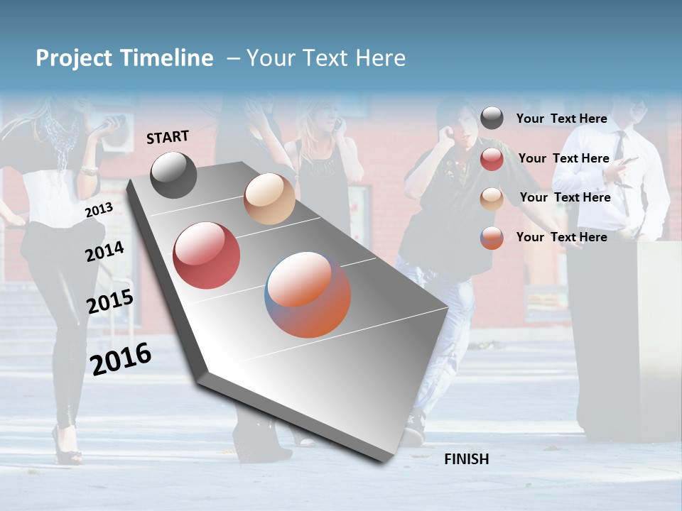 People Calling PowerPoint Template