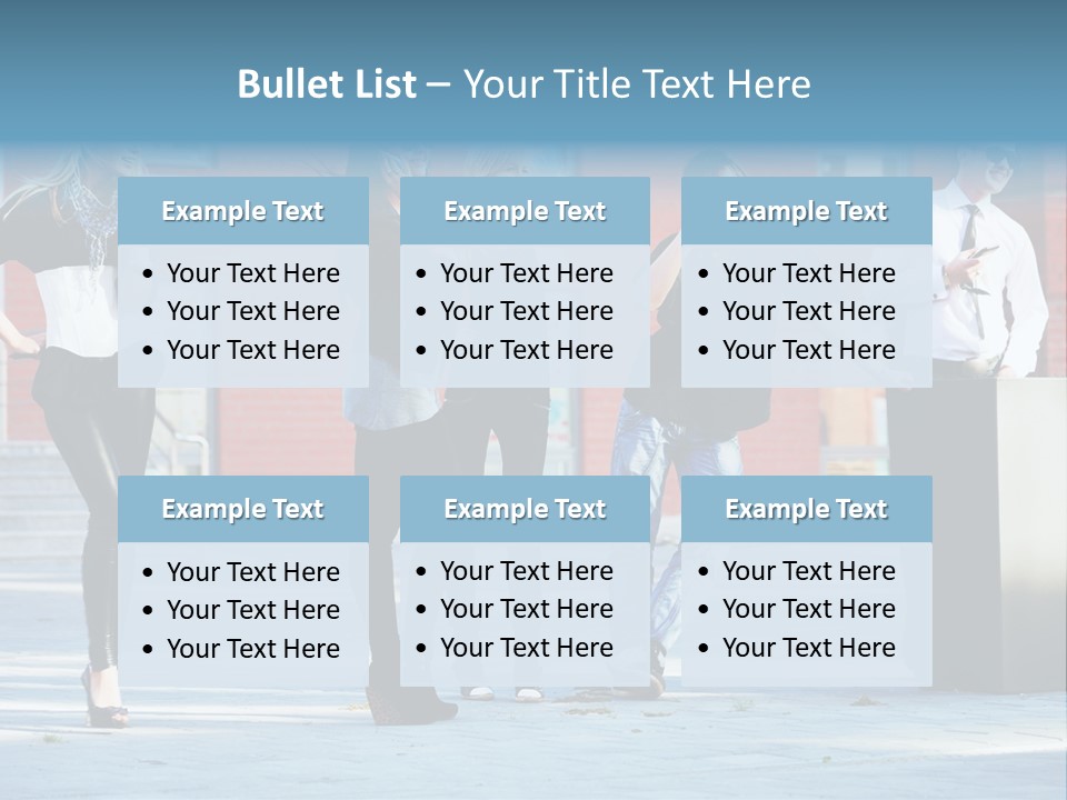 People Calling PowerPoint Template