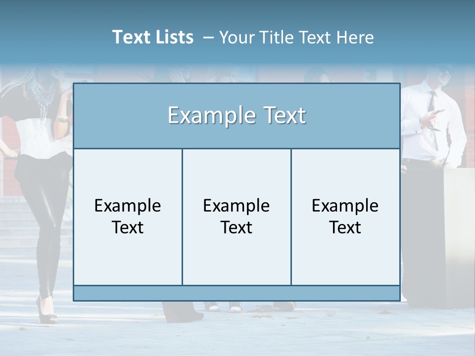 People Calling PowerPoint Template