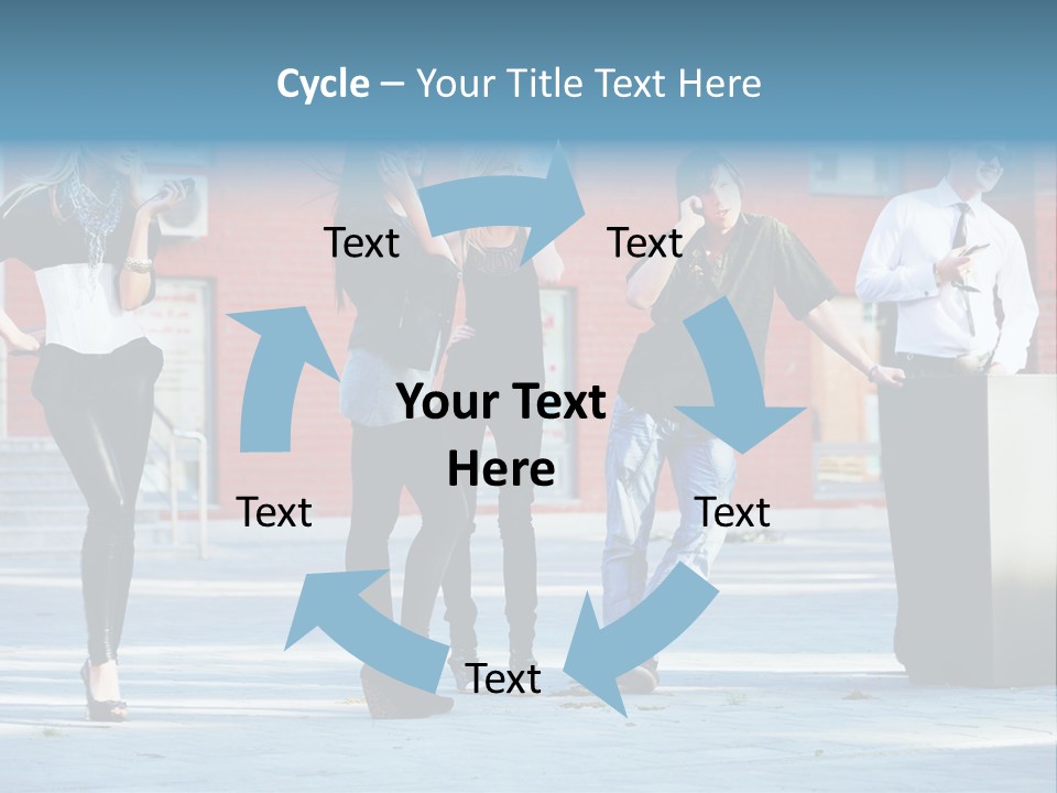 People Calling PowerPoint Template