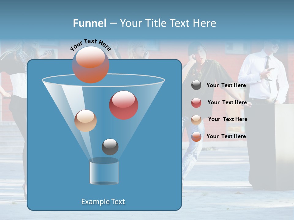 People Calling PowerPoint Template