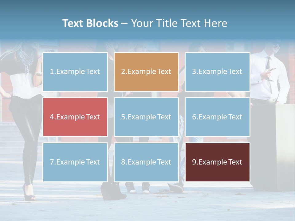 People Calling PowerPoint Template