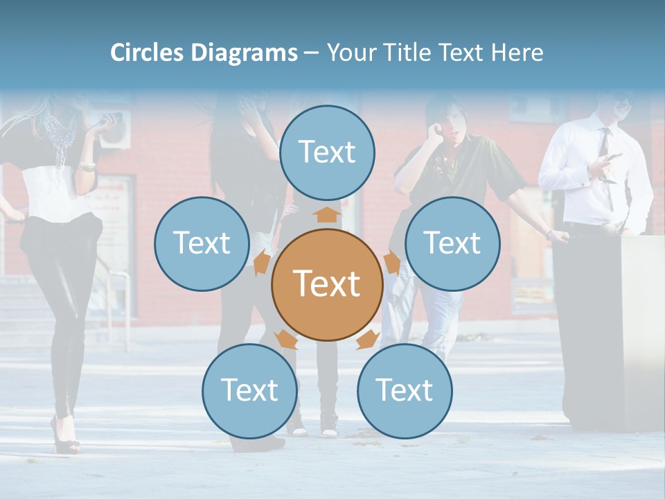 People Calling PowerPoint Template