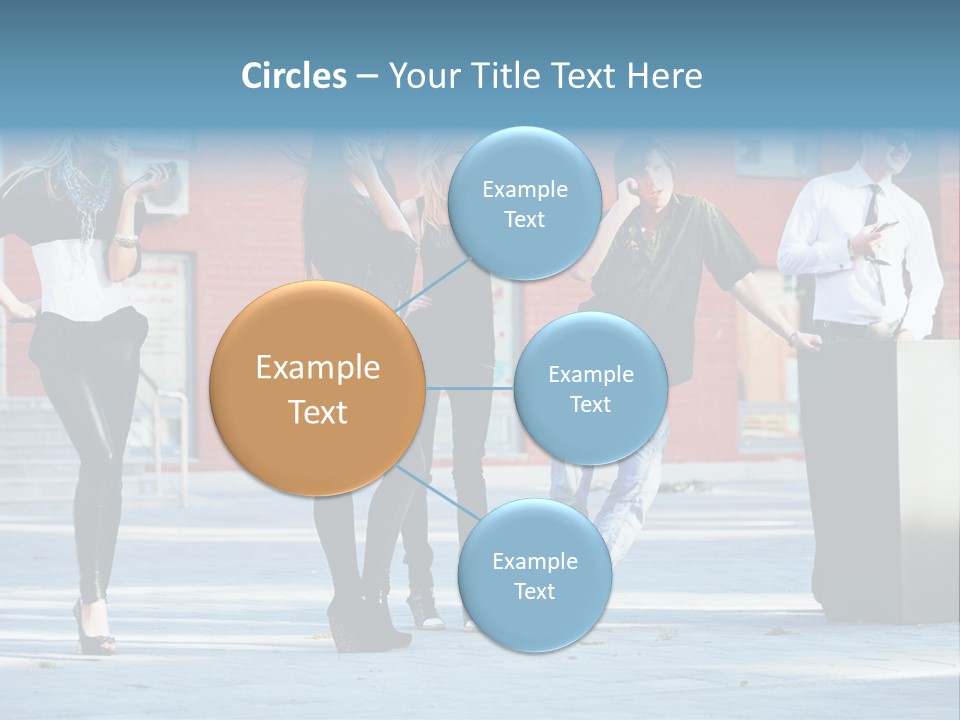 People Calling PowerPoint Template