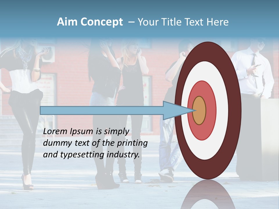 People Calling PowerPoint Template