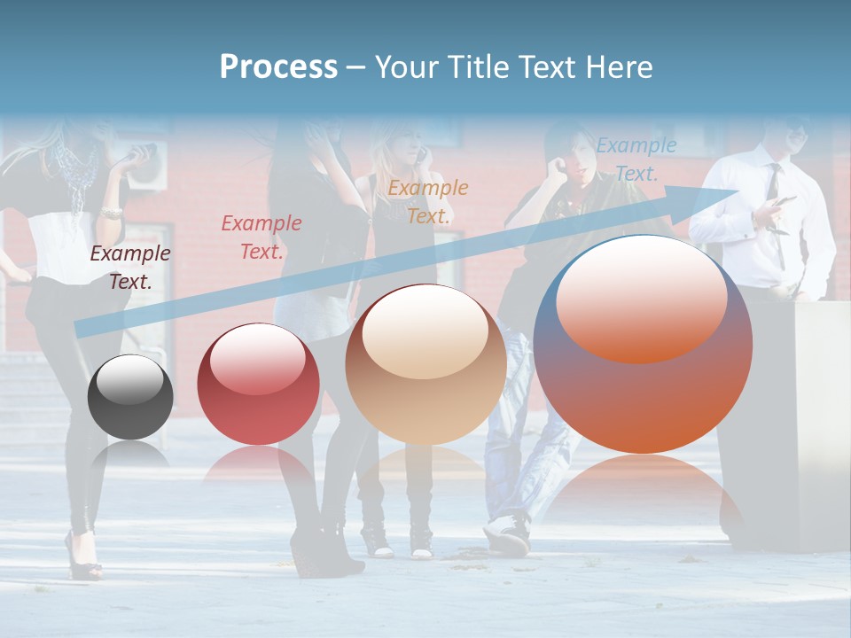 People Calling PowerPoint Template