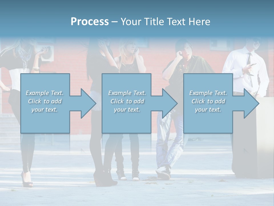 People Calling PowerPoint Template