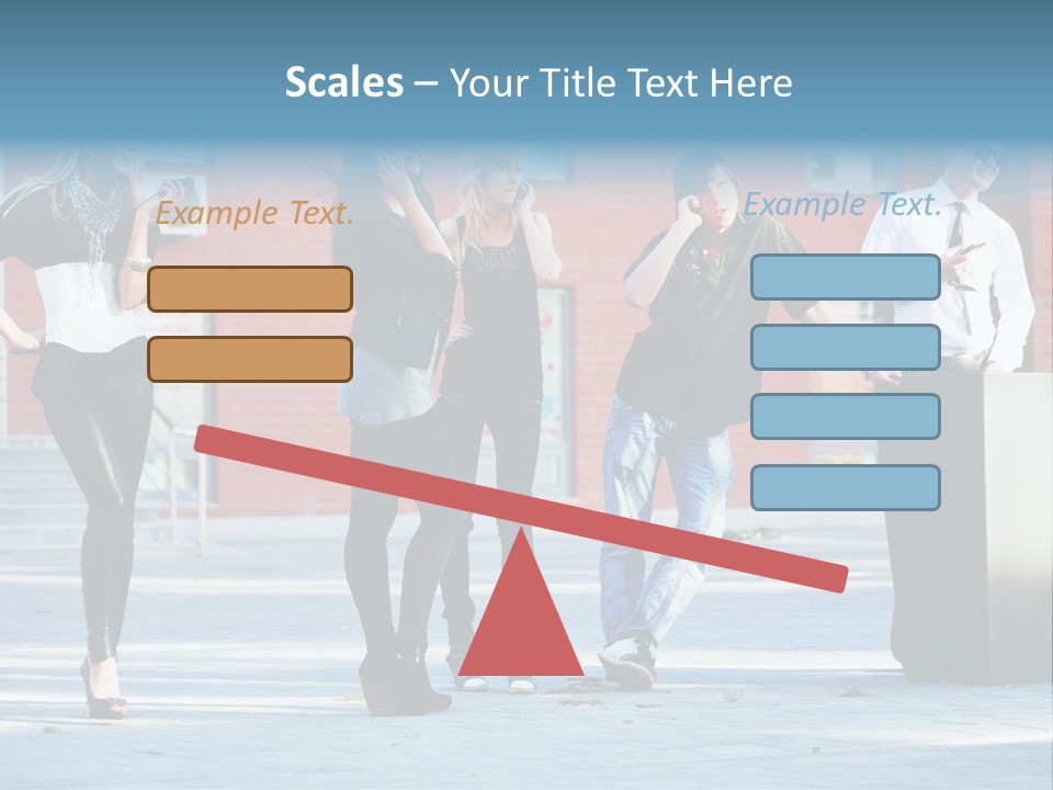 People Calling PowerPoint Template