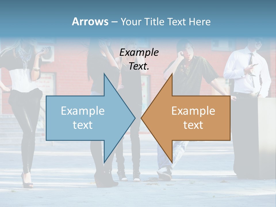 People Calling PowerPoint Template