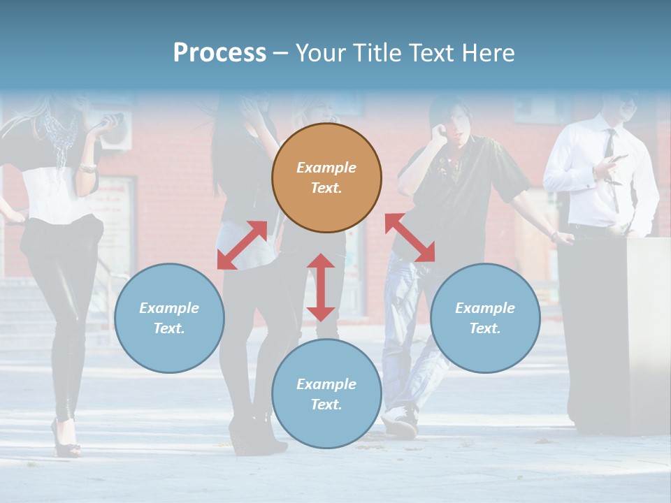 People Calling PowerPoint Template
