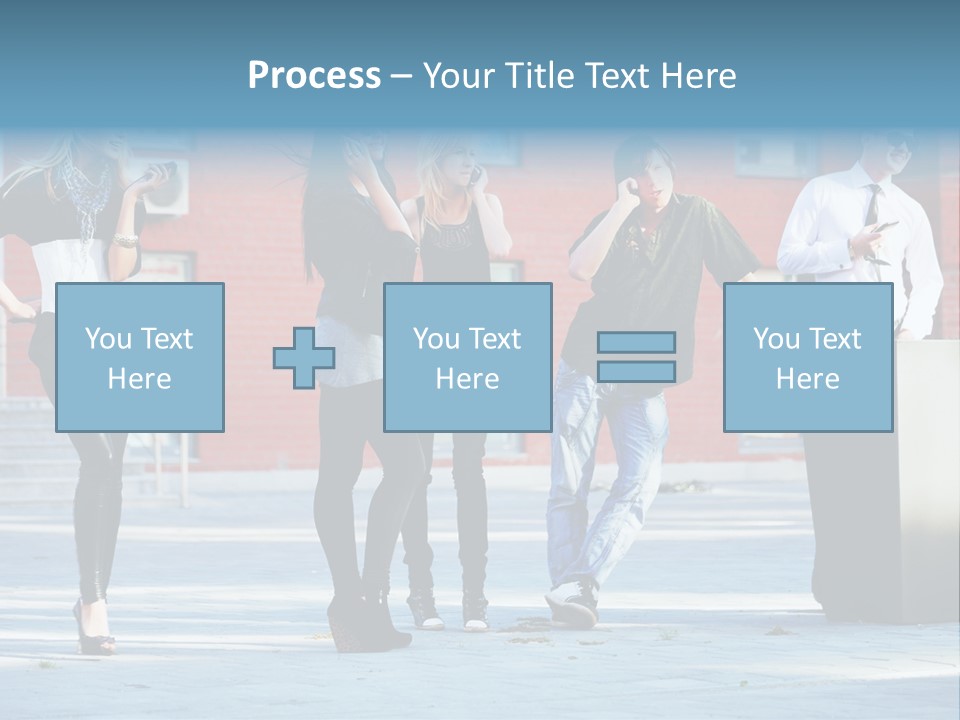 People Calling PowerPoint Template