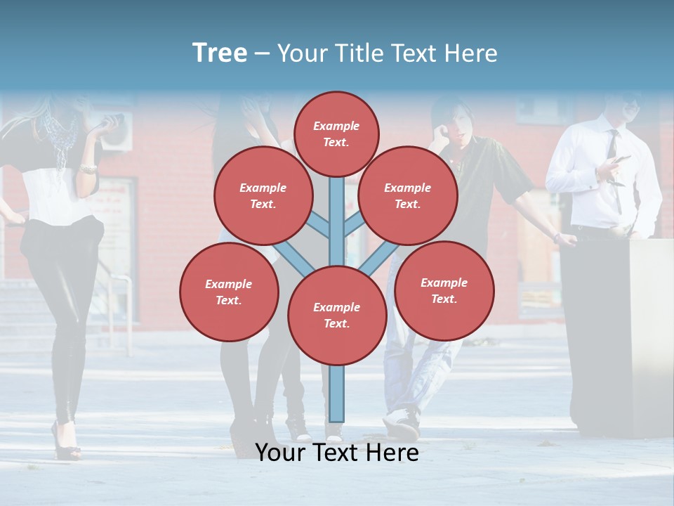 People Calling PowerPoint Template