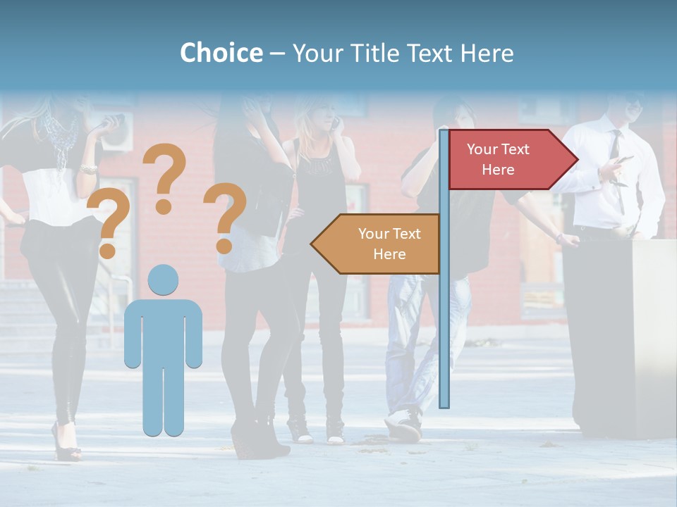 People Calling PowerPoint Template