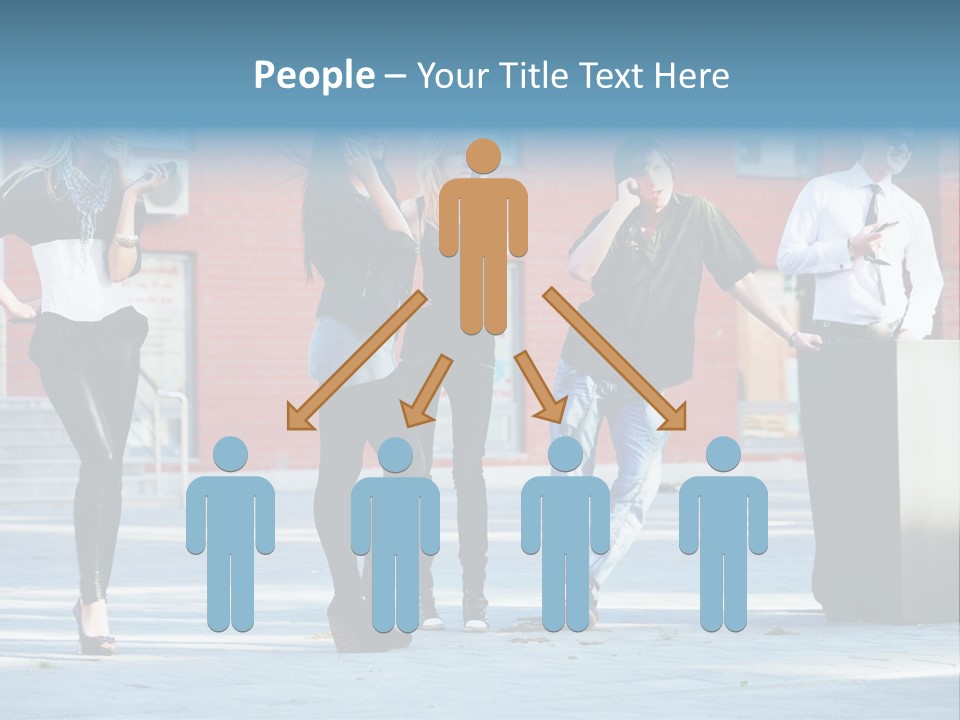 People Calling PowerPoint Template