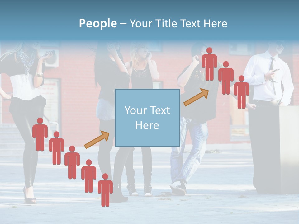 People Calling PowerPoint Template