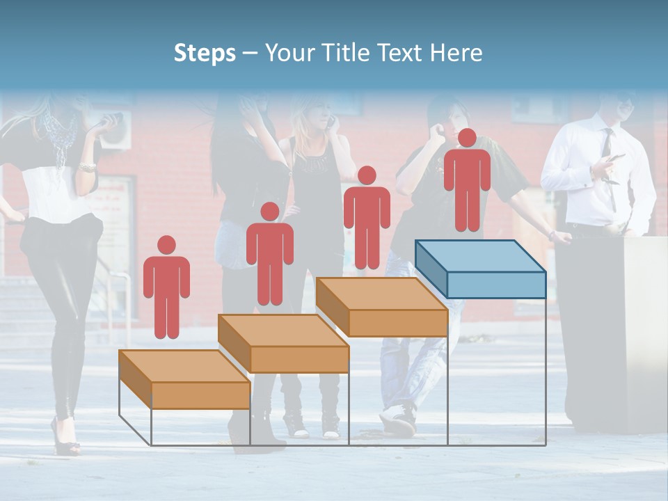 People Calling PowerPoint Template