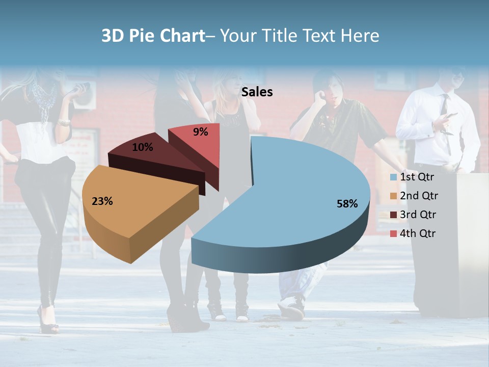 People Calling PowerPoint Template