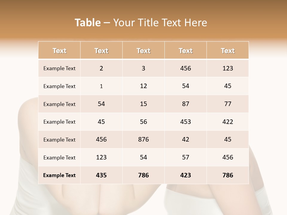 Faces Of Beautiful Women PowerPoint Template