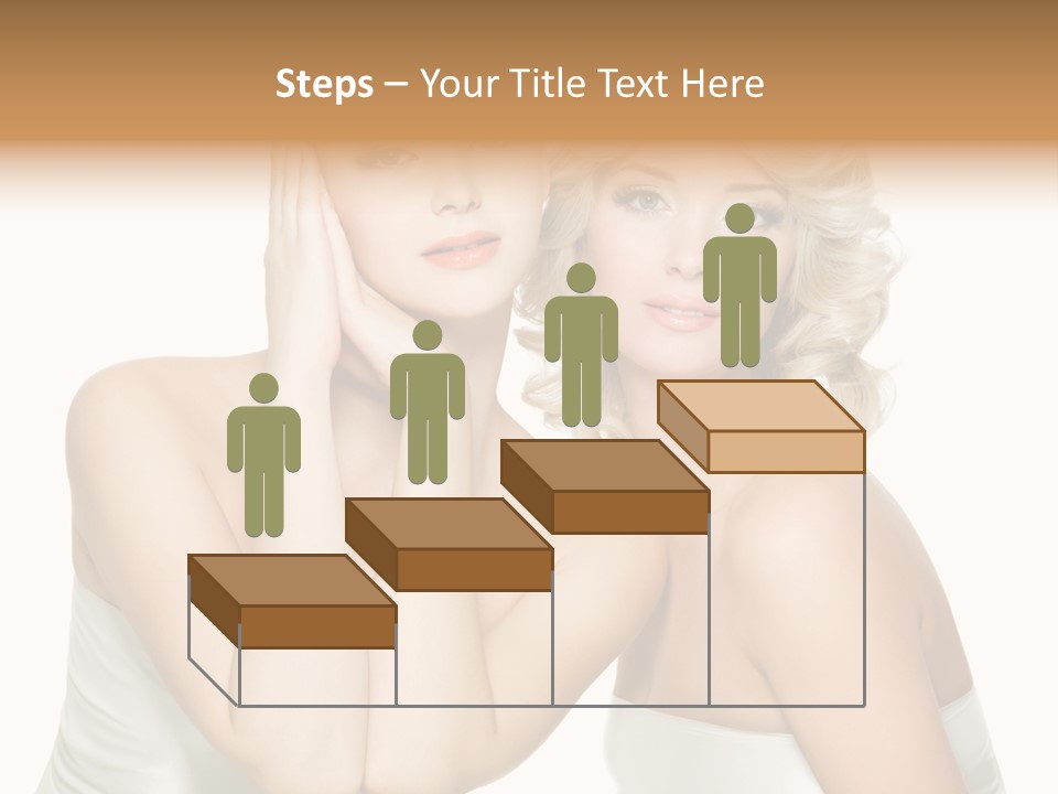 Faces Of Beautiful Women PowerPoint Template