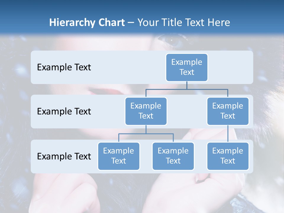 Mysterious Snowstorm Pretty PowerPoint Template