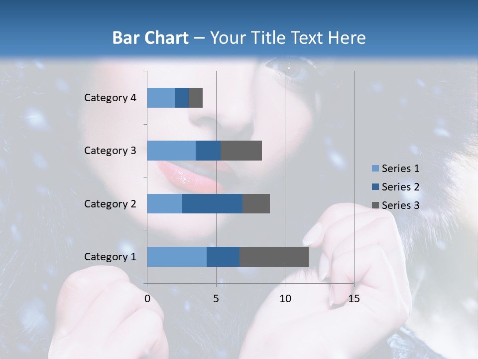 Mysterious Snowstorm Pretty PowerPoint Template