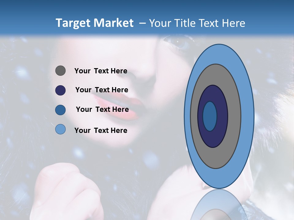 Mysterious Snowstorm Pretty PowerPoint Template