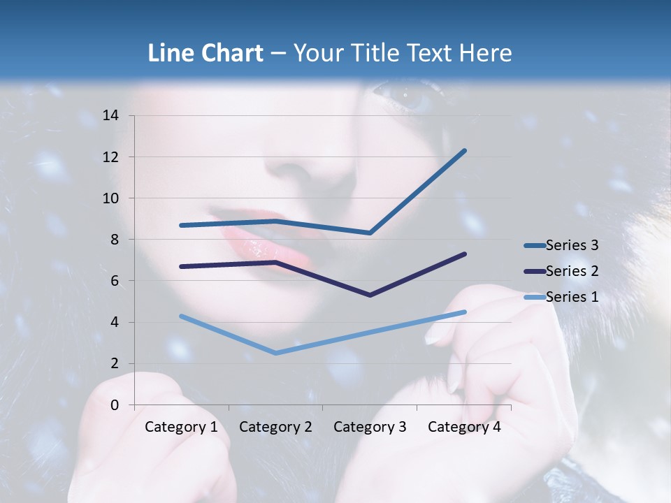 Mysterious Snowstorm Pretty PowerPoint Template