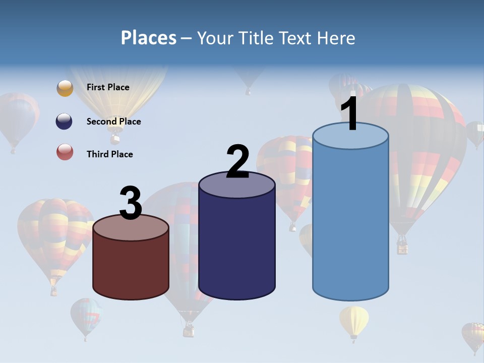 Hd Hot Air Balloon PowerPoint Template