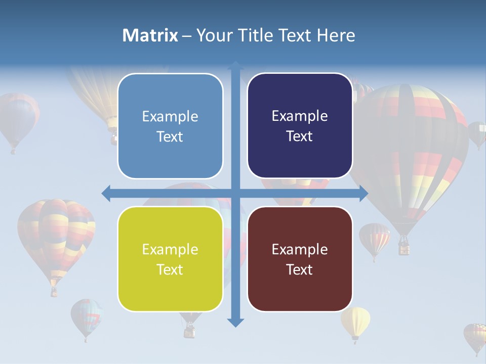 Hd Hot Air Balloon PowerPoint Template