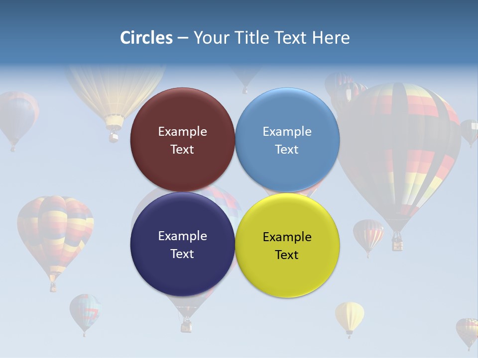 Hd Hot Air Balloon PowerPoint Template