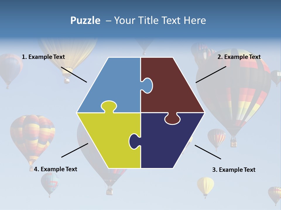 Hd Hot Air Balloon PowerPoint Template