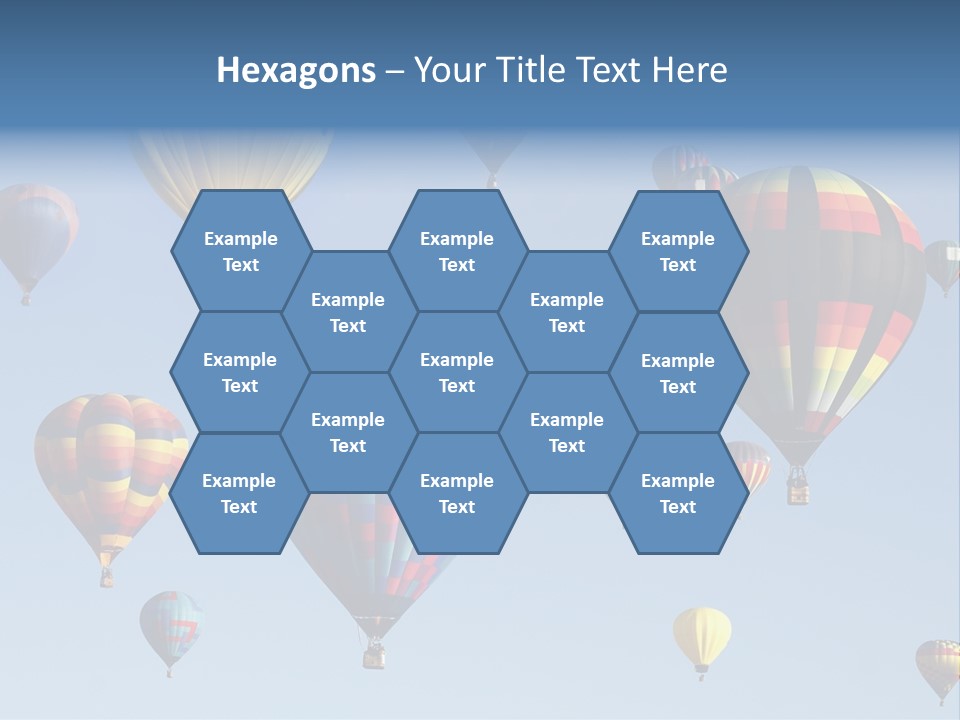 Hd Hot Air Balloon PowerPoint Template