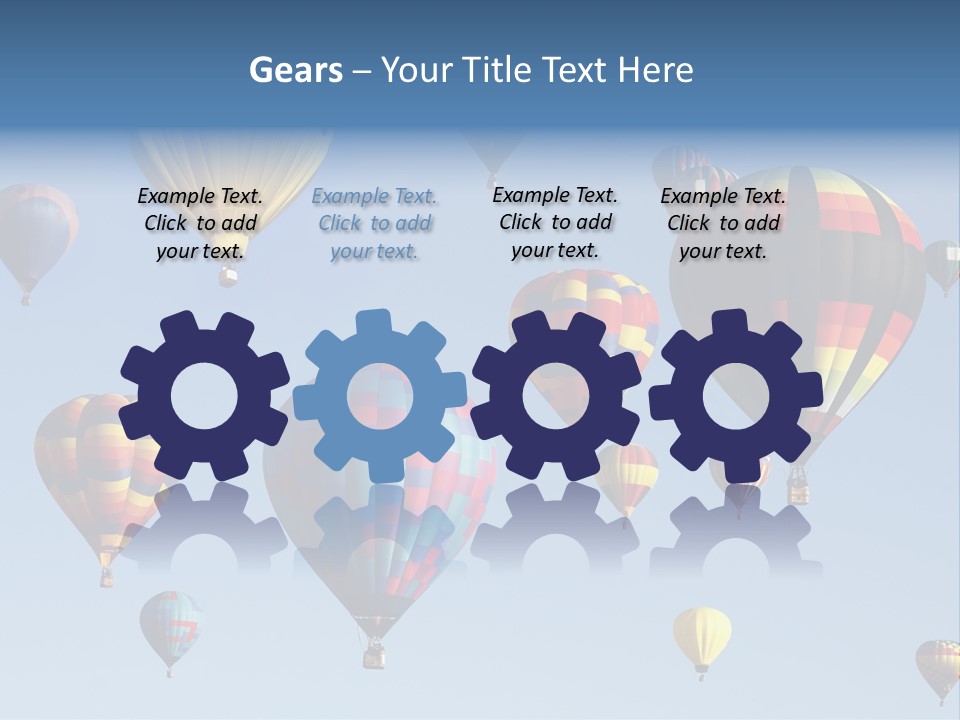 Hd Hot Air Balloon PowerPoint Template