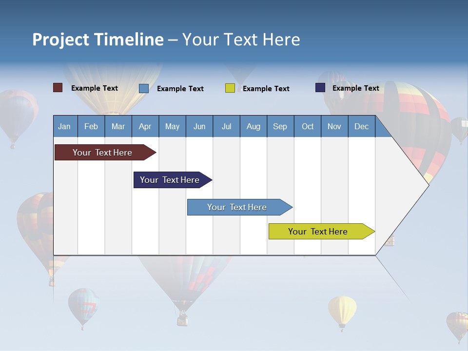 Hd Hot Air Balloon PowerPoint Template