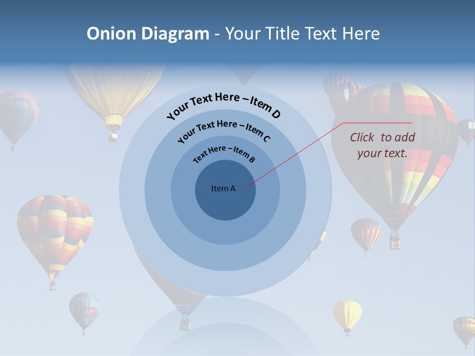 Hd Hot Air Balloon PowerPoint Template