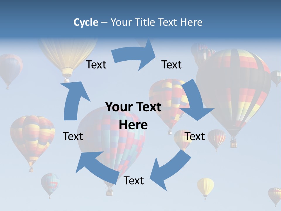 Hd Hot Air Balloon PowerPoint Template