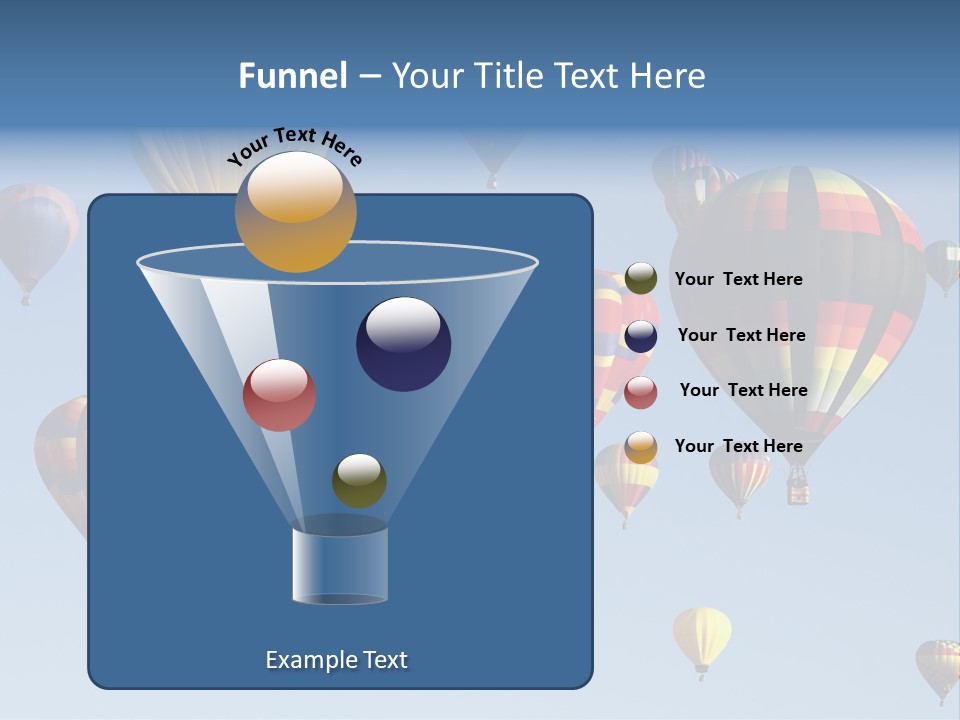 Hd Hot Air Balloon PowerPoint Template