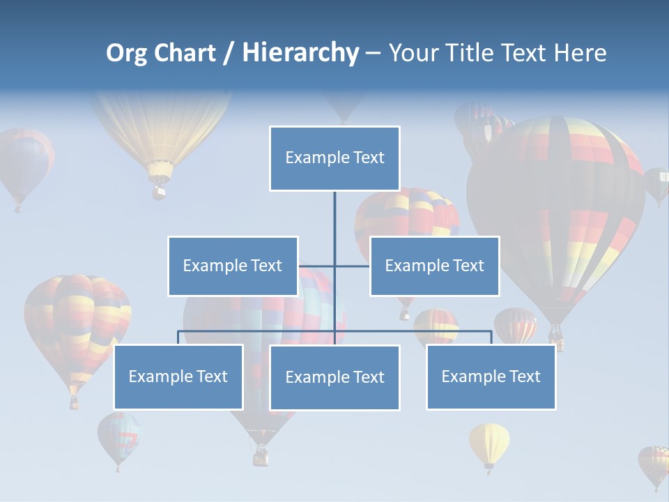 Hd Hot Air Balloon PowerPoint Template