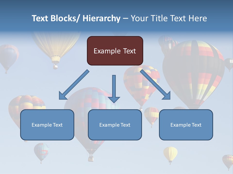 Hd Hot Air Balloon PowerPoint Template