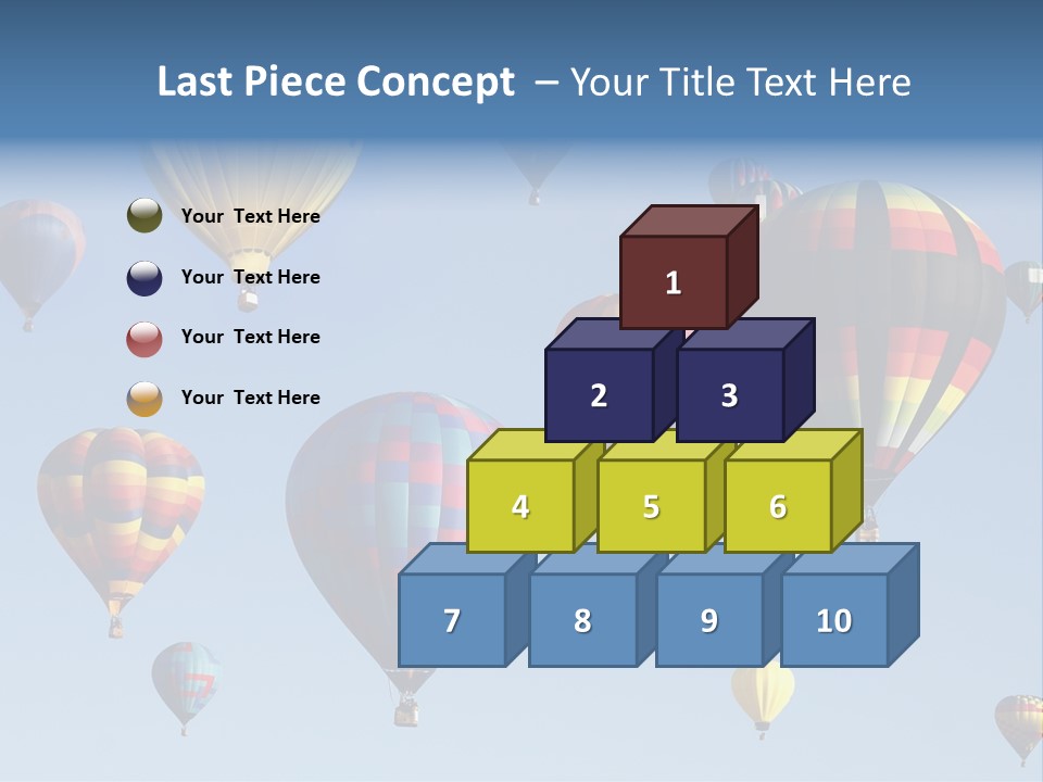 Hd Hot Air Balloon PowerPoint Template